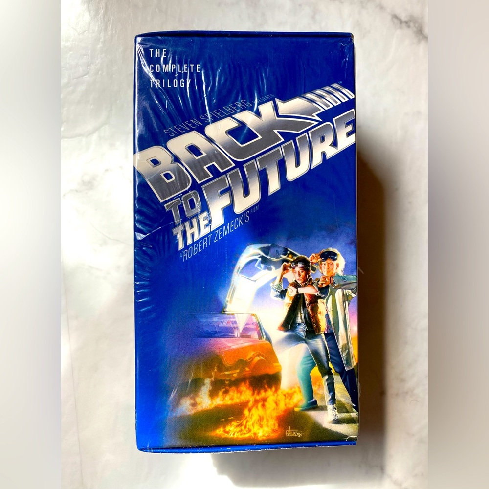 NEW Factory Sealed Back to the Future Trilogy Box Set VHS Mint